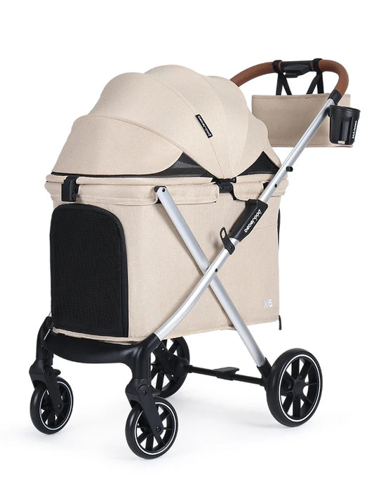 Beberoad Pet stroller - X6 (Fully Collapsable)