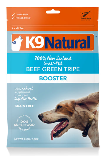 K9 Natural Dog Freeze-Dried Beef Green Tripe Booster 75g | 250g