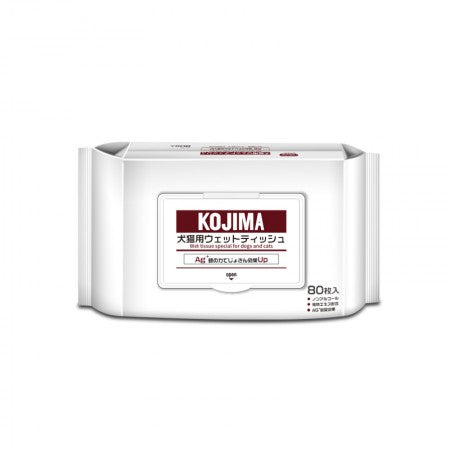 Kojima Pet Wet Wipes Original (80 sheets)
