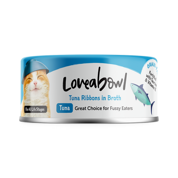 Loveabowl Cat Tuna Ribbons in Broth
