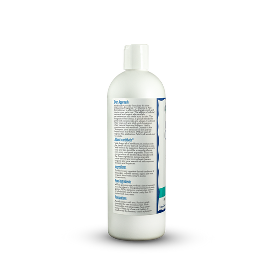 Earthbath Oatmeal & Aloe Conditioner - Fragance Free 16oz (472ml)