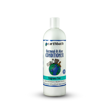 Earthbath Oatmeal & Aloe Conditioner - Fragance Free 16oz (472ml)