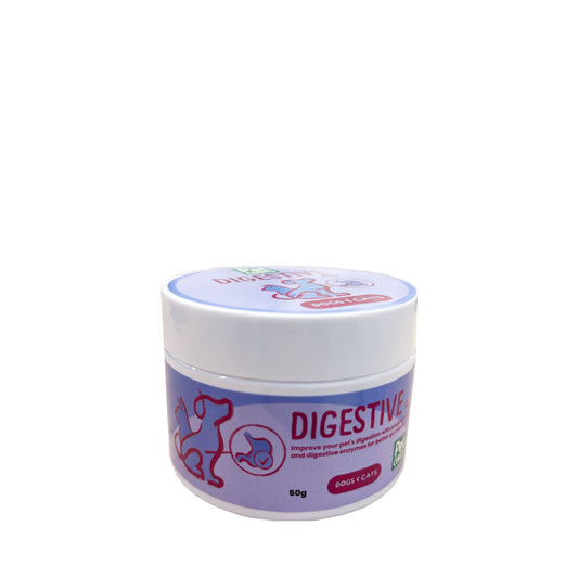PetCubes Digestive Aid Supplement for Dogs and Cats, 50g bottle