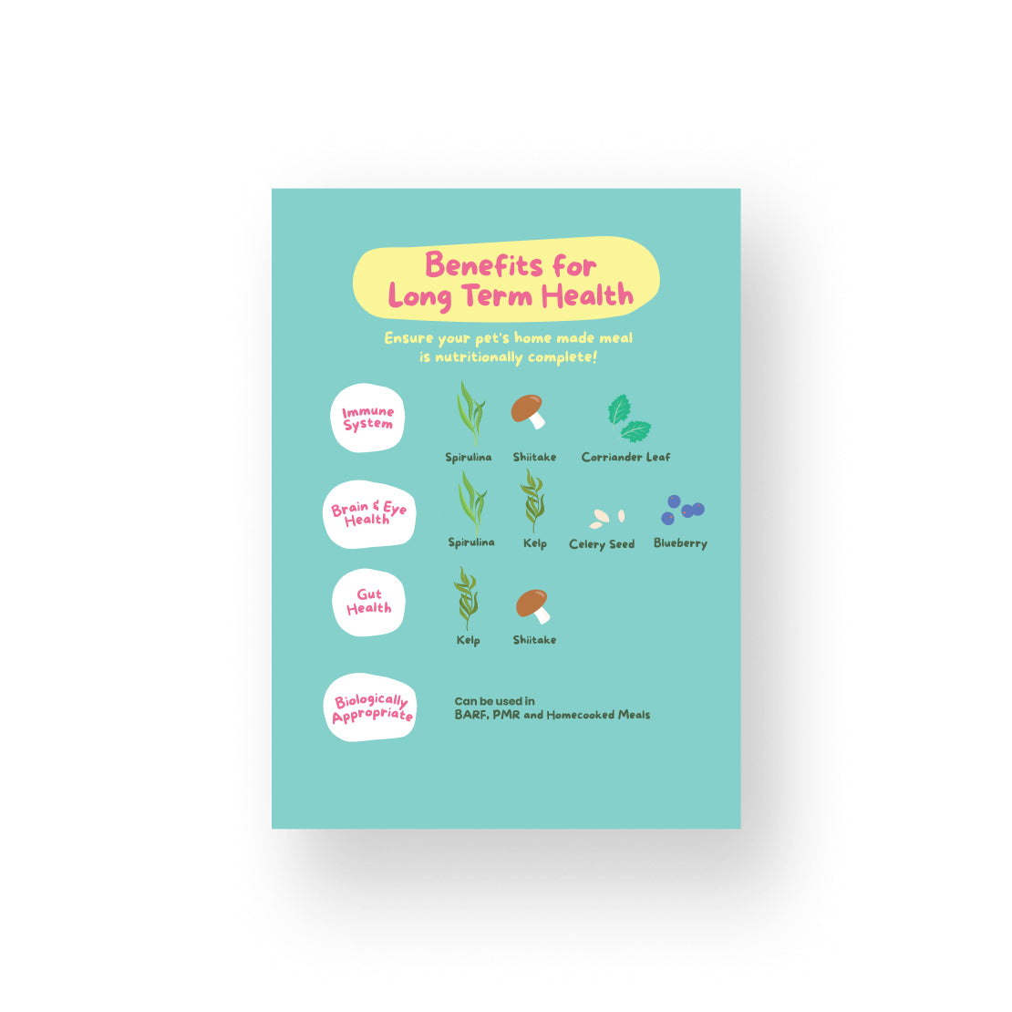 PetCubes Mix This! Benefits for long term health