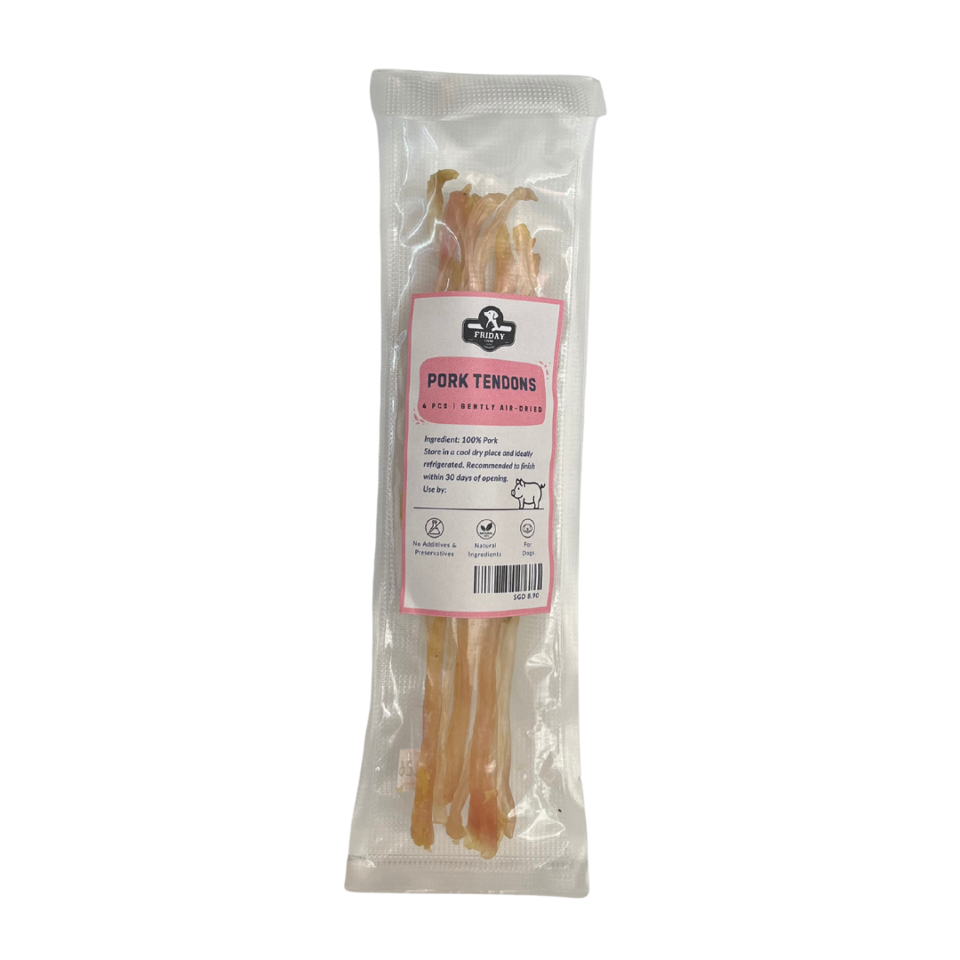 Friday Chews Pork Tendon 4pcs