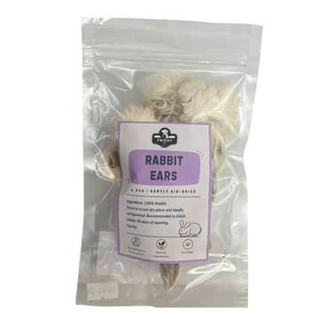 Friday Chews Rabbit Ear 4pcs