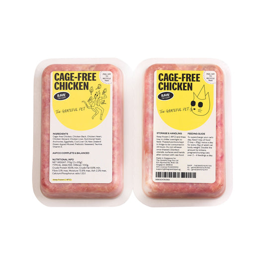 The Grateful Pet Chicken: Raw Cat Food (14 x 85g)