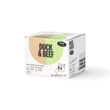 The Grateful Pet Duck & Beef: Raw Cat Food (14 x 85g)