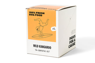 The Grateful Pet Frozen Kangaroo: Raw Dog Food (8 x 250g)