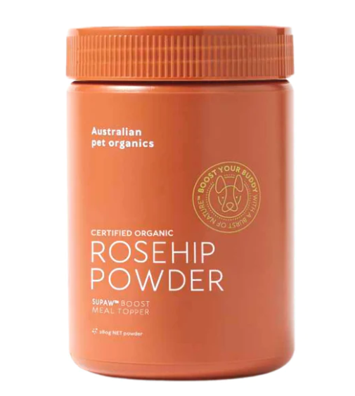 Australian Pet Organics Certified Organic Rosehip Powder 280g | 480g