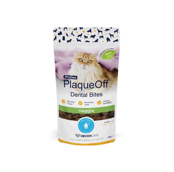 ProDen Plaque Off Dental Bites for Cats 60g Veggie | Salmon