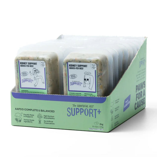 The Grateful Pet Kidney Support Gently Cooked Dog Food | 2kg (16 x 125g)