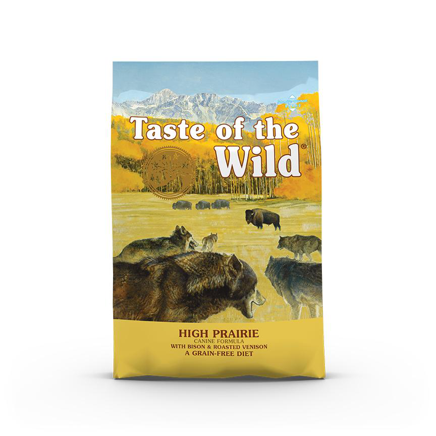 Taste of the Wild Canine Adult Grain-Free High Prairie with Bison & Roasted Venison 2kg | 12.2kg