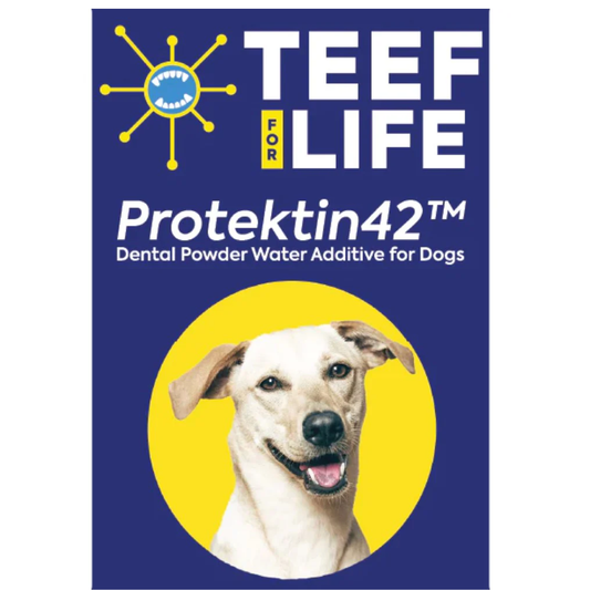 TEEF! Protektin42™ Prebiotic Dental Powder for Dogs - Starter Kit, Refill Pouch