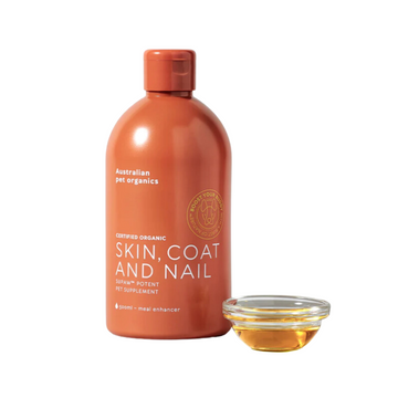 Australian Pet Organics Skin, Coat and Nail Oil Supplement 500ml