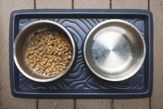 Ruffwear Basecamp Food & Water Bowl Mat - Basalt Gray