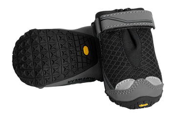 Ruffwear Grip Trex All Terrain Dog Boots Obsidian Black Pair