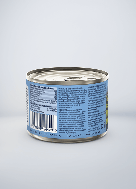 Ziwi Peak Cat Canned Lamb Recipe 85g | 85gx24 | 185g | 185gx12