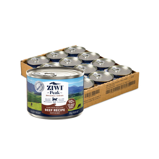 Ziwi Peak Cat Canned Beef Recipe 85g | 85gx24 | 185g | 185gx12