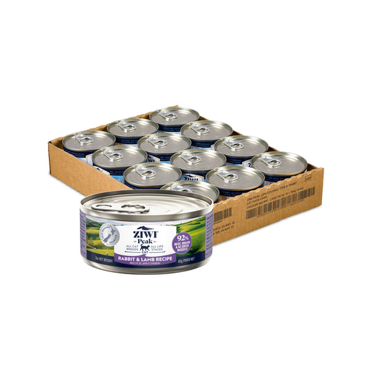 Ziwi Peak Originals Wet Cat Food Rabbit & Lamb 85g | 85gx24