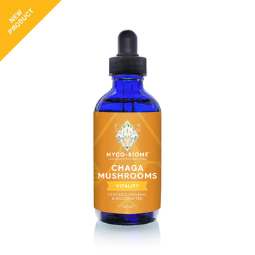 Adored Beast Myco-Biome Chaga Mushroom liquid triple extract 125ml for dogs and cats
