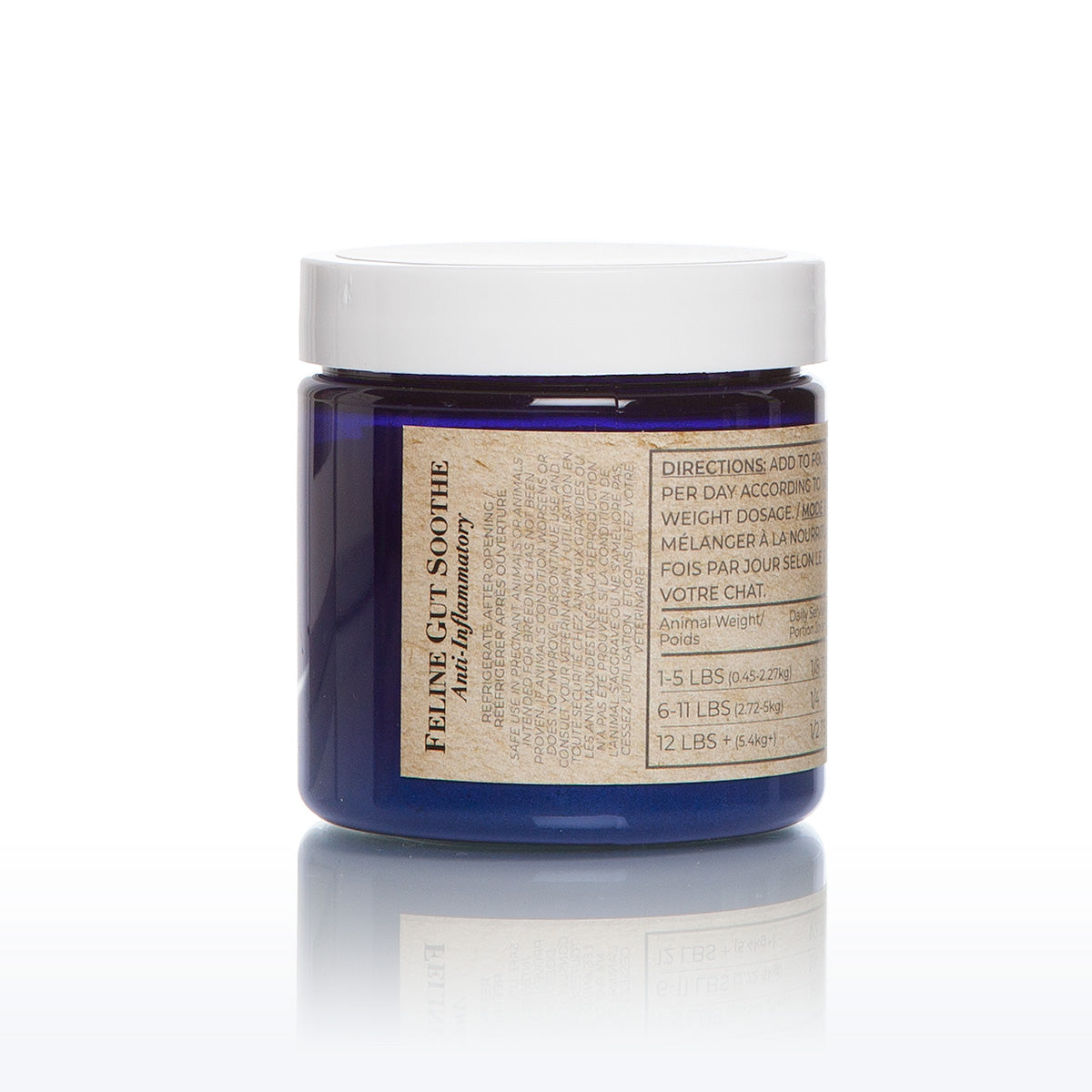 ab-feline-gut-soothe- anti inflammatory instruction