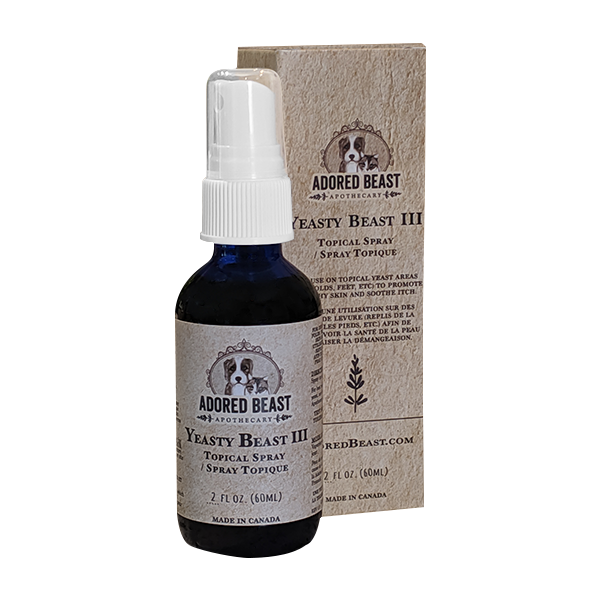 Adored Beast Yeasty Beast Protocol comprehensive yeast management for dogs