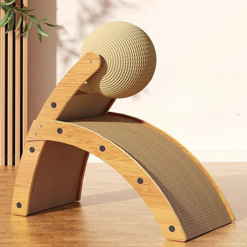 R Shaped Cat Scratcher
