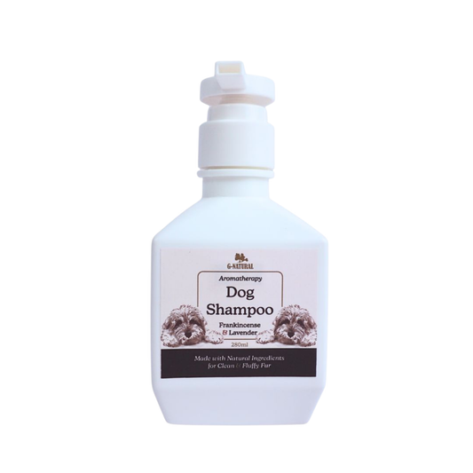 G-natural aromatherapy dog shampoo