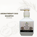 G-natural Aromatherapy dog shampoo bottle with pump 