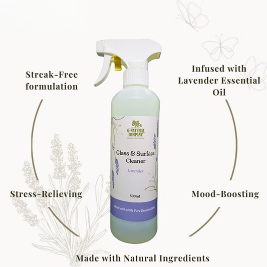 G-Natural Glass & Surface Cleaner – Lavender with benefits