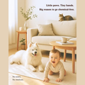 G-Natural Sanitizing Floor Cleaner Concentrate _baby and dog