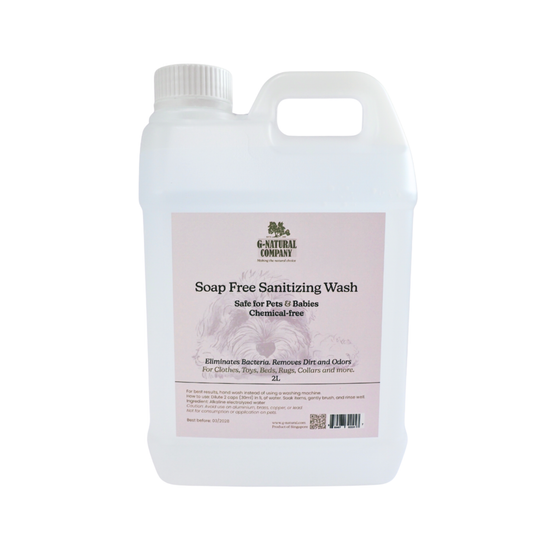 G-Natural Soap-Free Sanitizing Laundry Wash bottle
