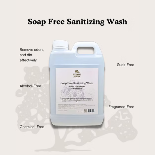 G-Natural Soap-Free Sanitizing Laundry Wash with benefits