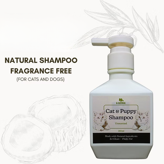 G-natural Cat and Puppy fragrance free shampoo