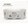 G-Natural Pet Wipes (Alkaline Electrolyzed Water) for Dogs and Cats — 60-sheet pack, fragrance-free and alcohol-free, made in Japan.