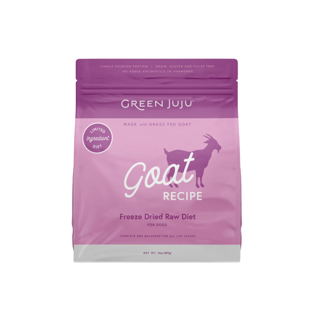 Green Juju Goat Recipe Freeze Dried Raw 14oz