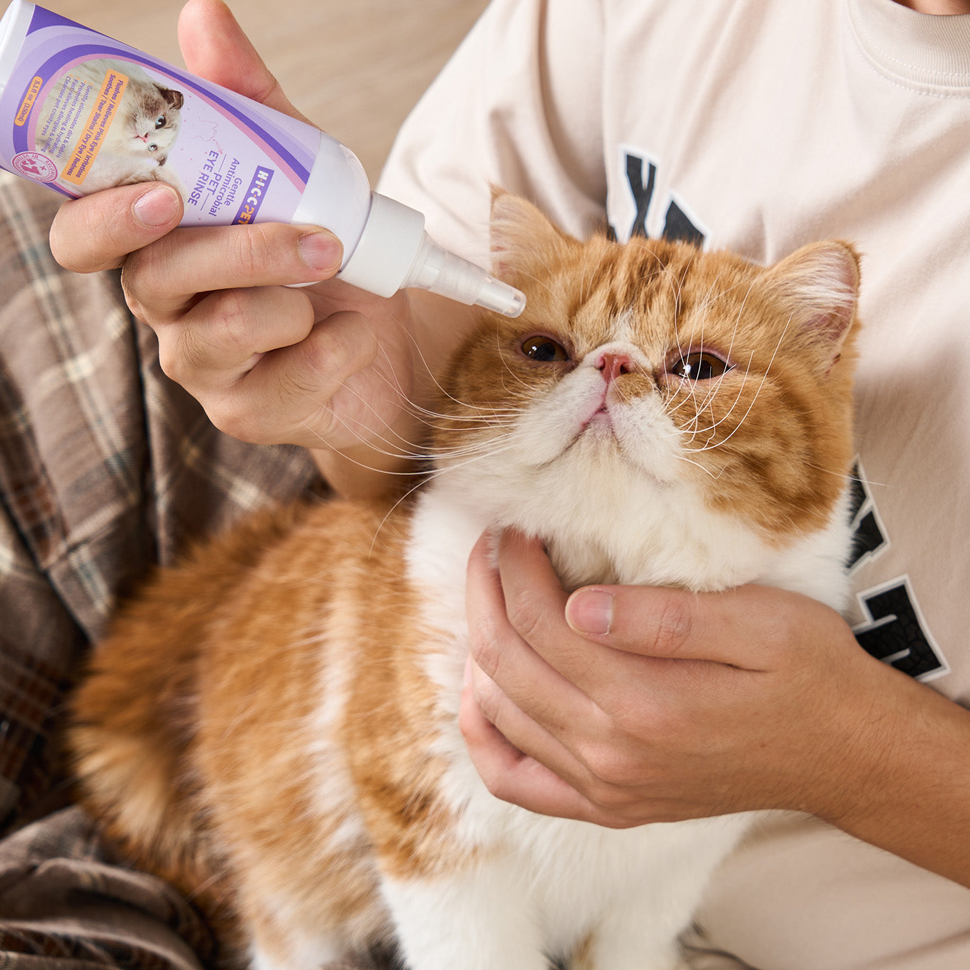 HICC Pet® Gentle Antimicrobial Eye Rinse for Dogs & Cats