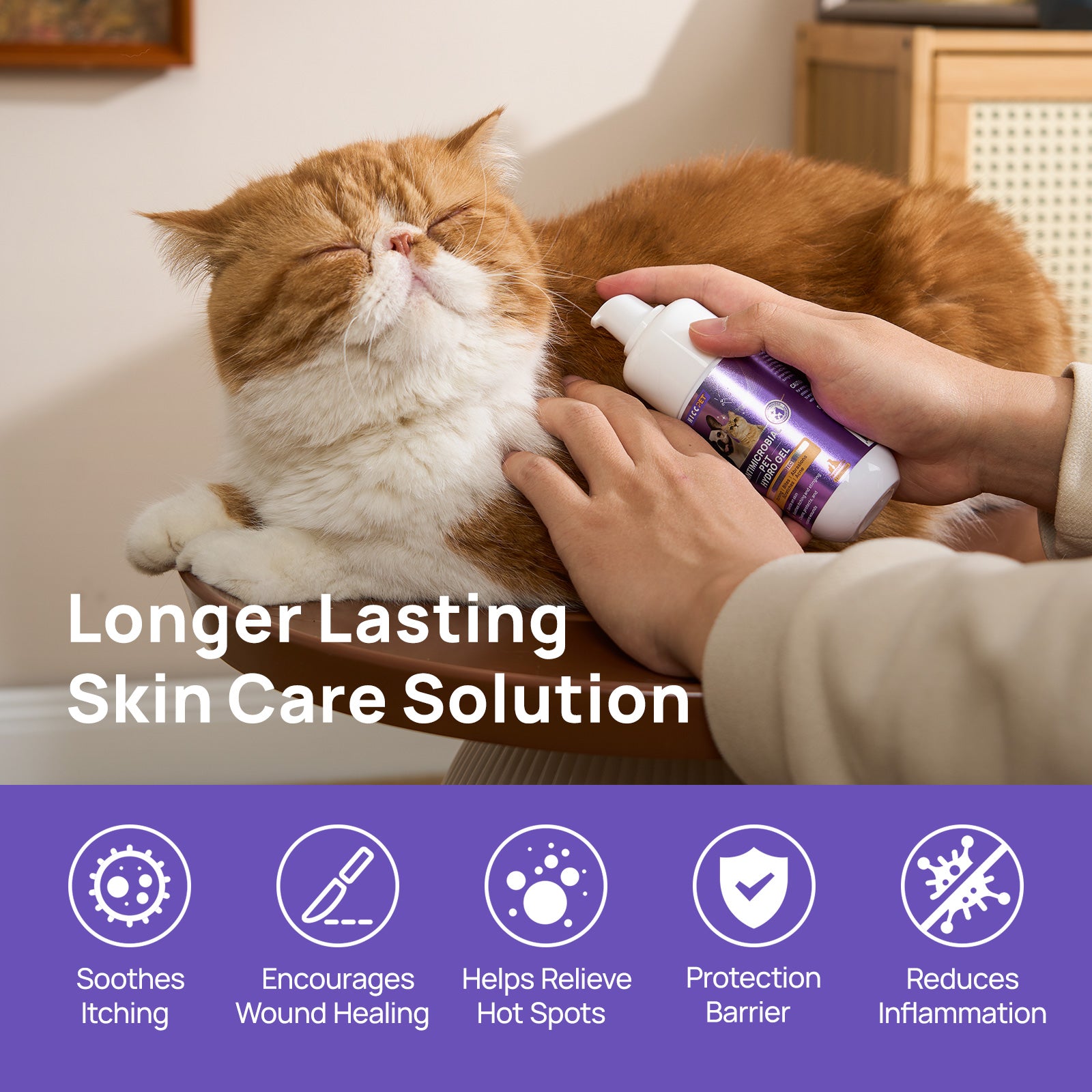 HICC Pet® Antimicrobial Hydro Gel for Dogs & Cats