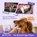 HICC Pet® Dental Finger Wipes for Dogs & Cats