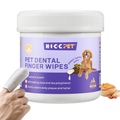 HICC Pet® Dental Finger Wipes for Dogs & Cats