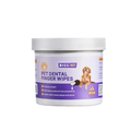 HICC Pet® Dental Finger Wipes — Large Size (Unscented)