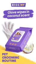 HICC Pet® Deodorizing Glove Wipes for Dogs & Cats