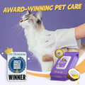 HICC Pet® Deodorizing Glove Wipes for Dogs & Cats