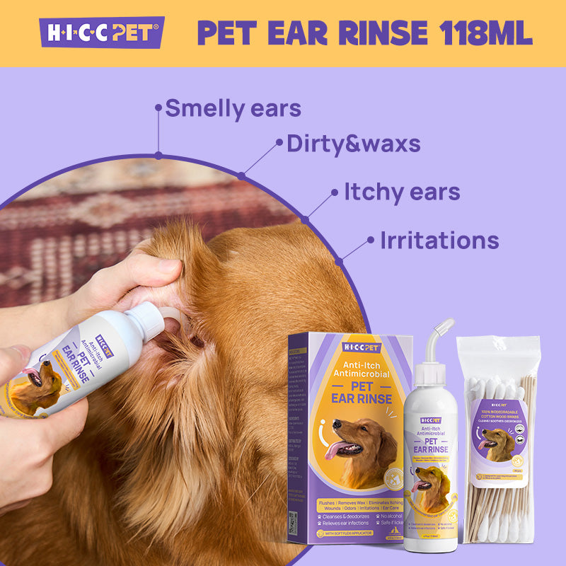 HICC Pet® Ear Rinse for Dogs & Cats