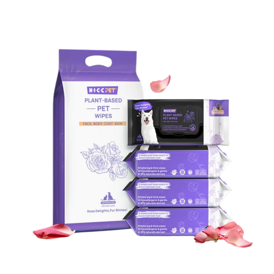 HICC Pet® Plant-Based Full Body Wipes for Dogs & Cats