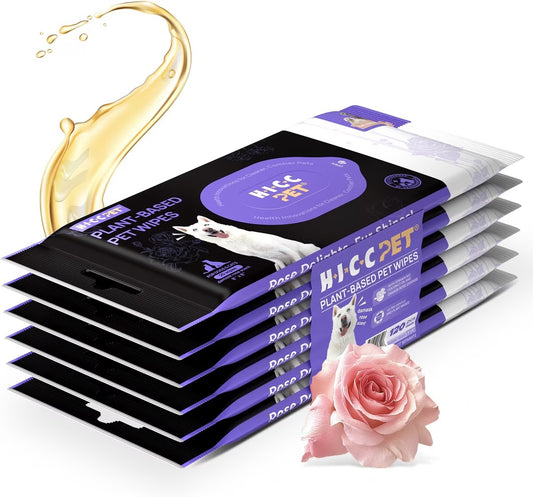 HICC Pet® Portable Plant-Based Wipes for Dogs & Cats