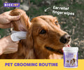 HICC Pet® Ear Relief Finger Wipes for Dogs & Cats