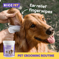 HICC Pet® Ear Relief Finger Wipes for Dogs & Cats