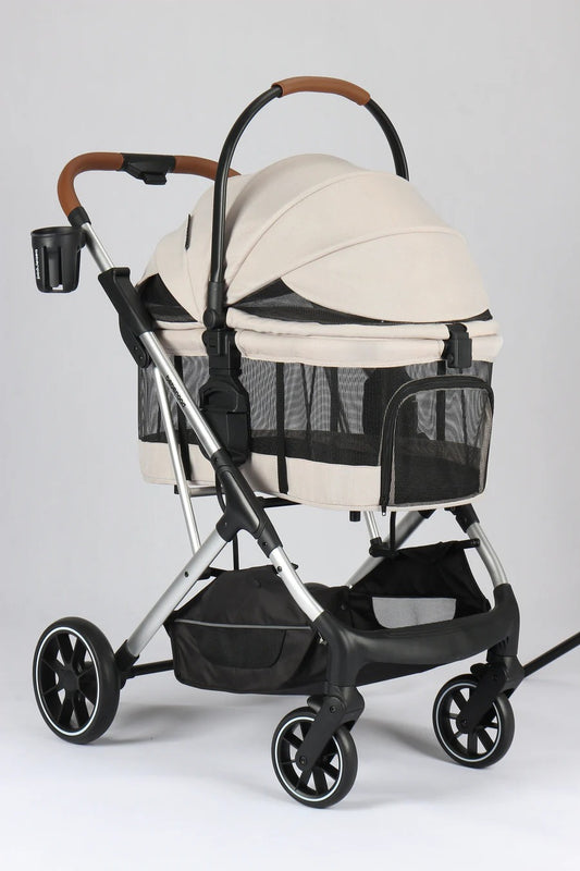 Beberoad Pet Stroller - T6 (detachable basket)